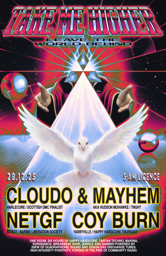 Cloudo + Mayhem, Coy Burn, netgf