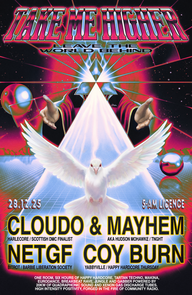 Cloudo + Mayhem, Coy Burn, netgf