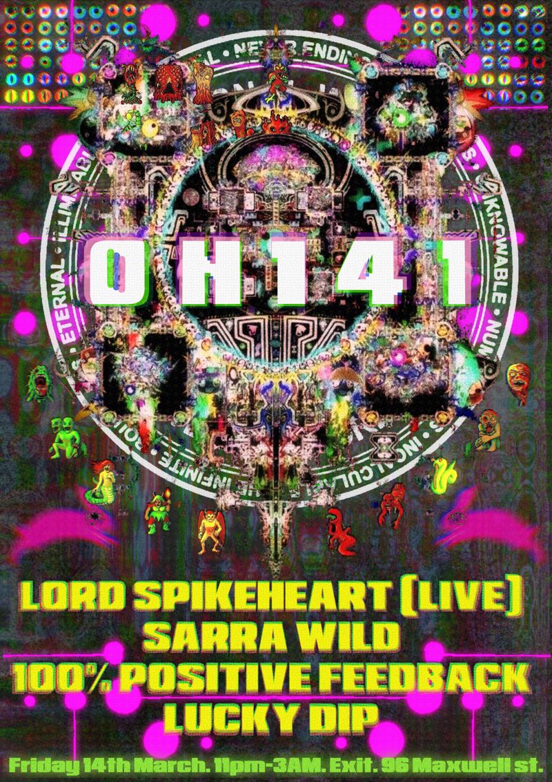 Lord Spikeheart (live), Sarra Wild, Laurie Pitt, Lucky Dip