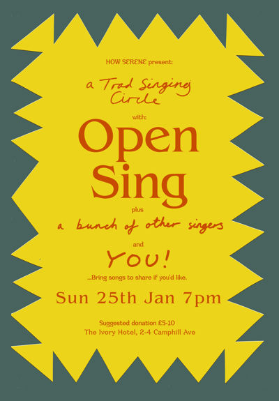 HOW SERENE singing circle