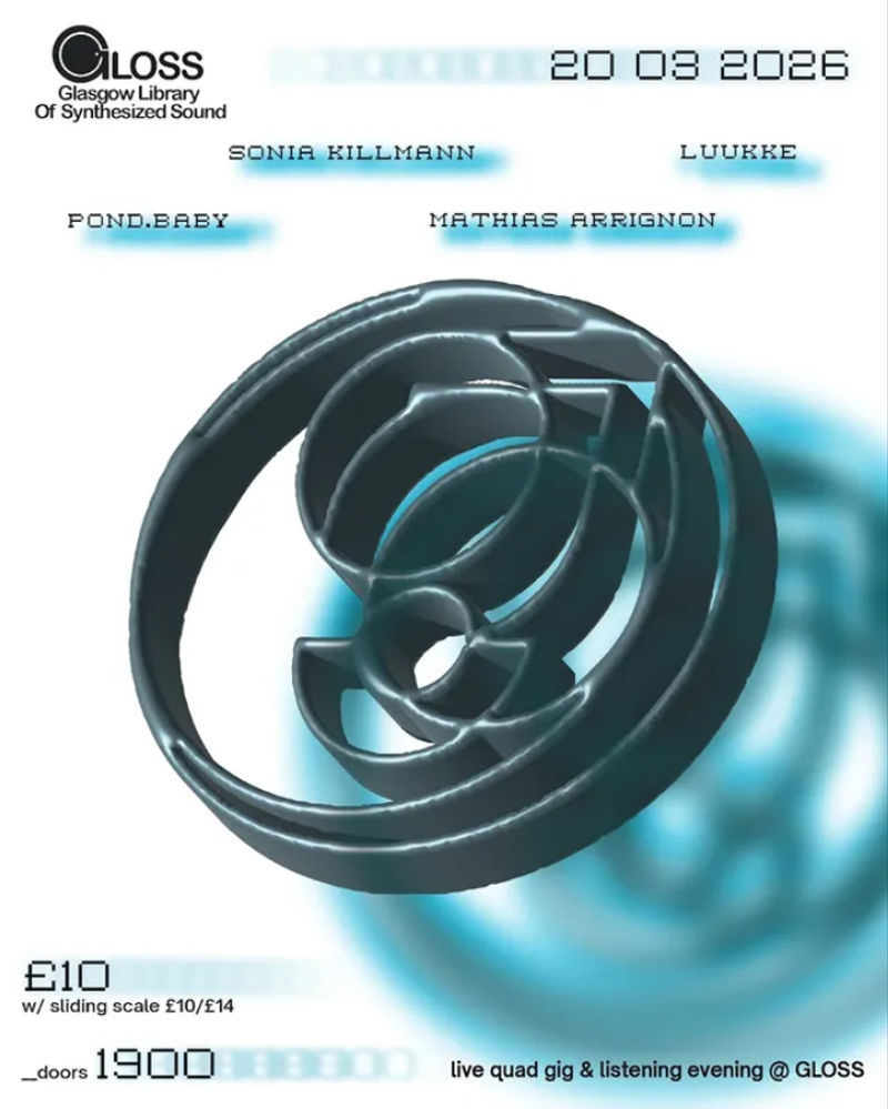 2026-03-20 Quadrophonics: luukkee, pond.baby, Mathias Arrignon and Sonia Killmann