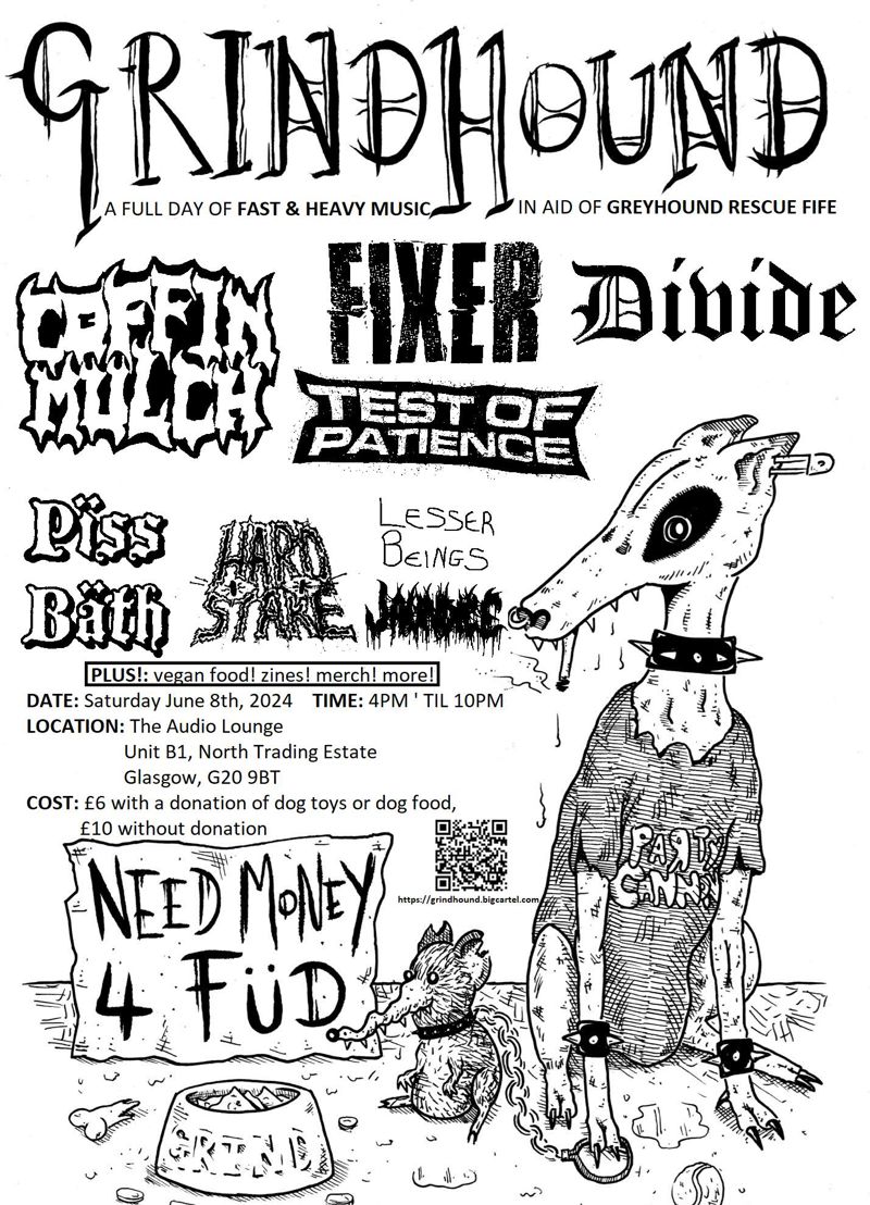 COFFIN MULCH,FIXER,DIVIDE,TEST OF PATIENCE,HARD STARE,PÏSS BÄTH,LESSER BEINGS,JAUNDICE