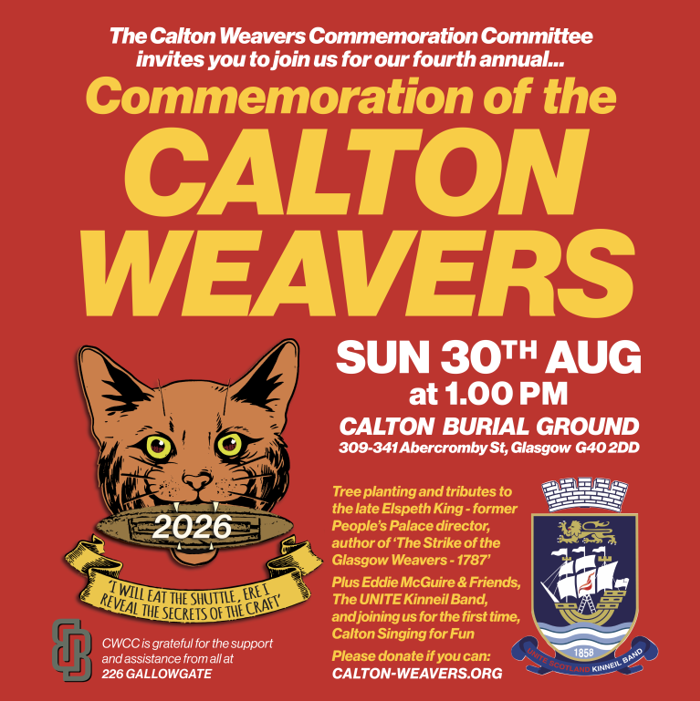 2026-08-30 Calton Weavers Commemoration