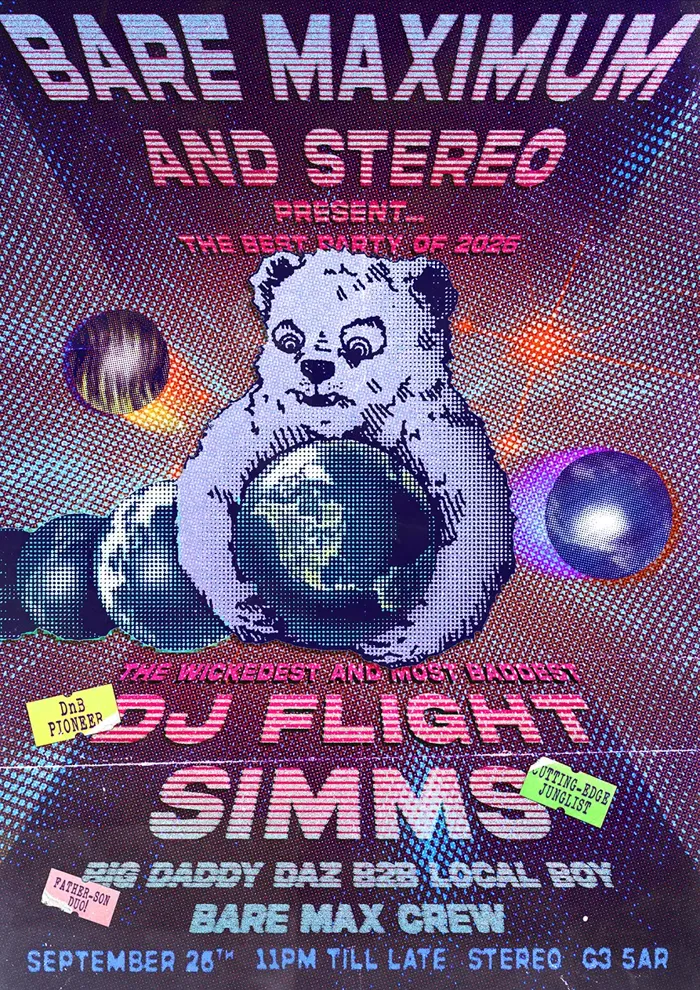 2026-09-26 Bare Maximum x Stereo: DJ Flight & SIMMS