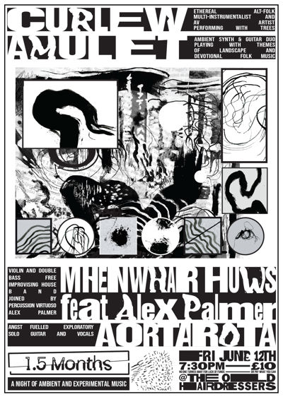 Curlew, Amulet, Mhenwhar Huws feat. Alex Palmer, Aortarota