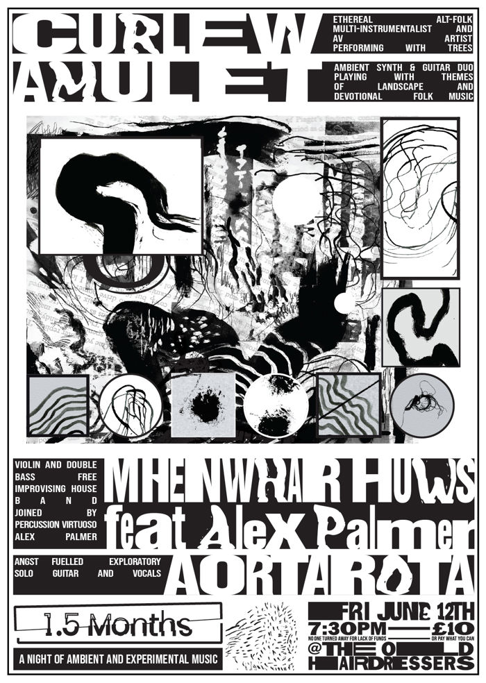 2026-06-12 Curlew, Amulet, Mhenwhar Huws feat. Alex Palmer, Aortarota