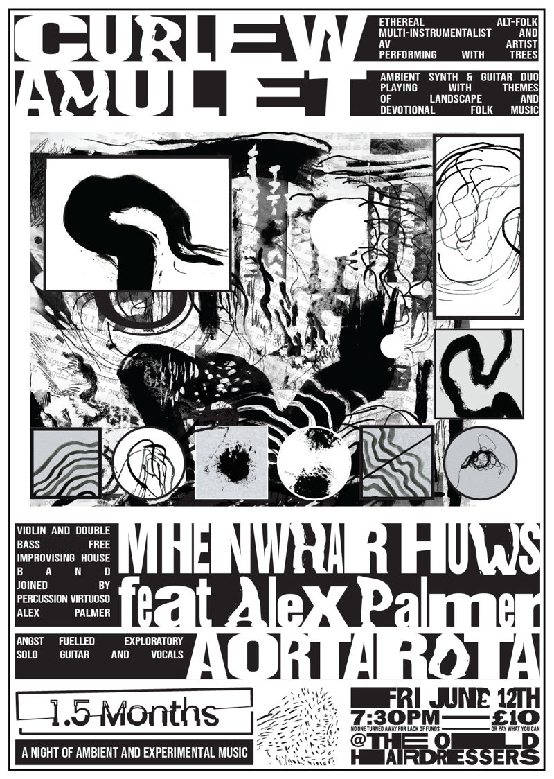 2026-06-12 Curlew, Amulet, Mhenwhar Huws feat. Alex Palmer, Aortarota