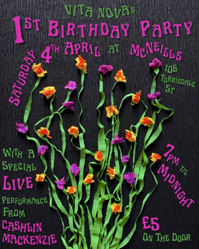 VITA NOVA 1st BIRTHDAY