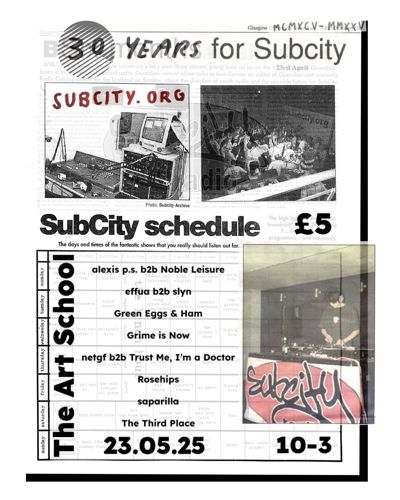 alexis p.s., effua, Green Eggs & Ham, Grime is Now, netgf, Noble Leisure, Rosehips, saparilla, SenzaMente, slyn, The Third Place, Trust Me I’m a Doctor