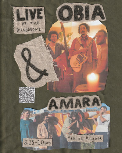 Obia & Amara - Live at the Pianodrome