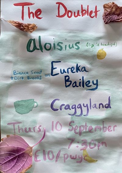 aloisius (life is beautiful), Eureka Bailey (Bianca Scout + Dirt Brooks), Craggyland 