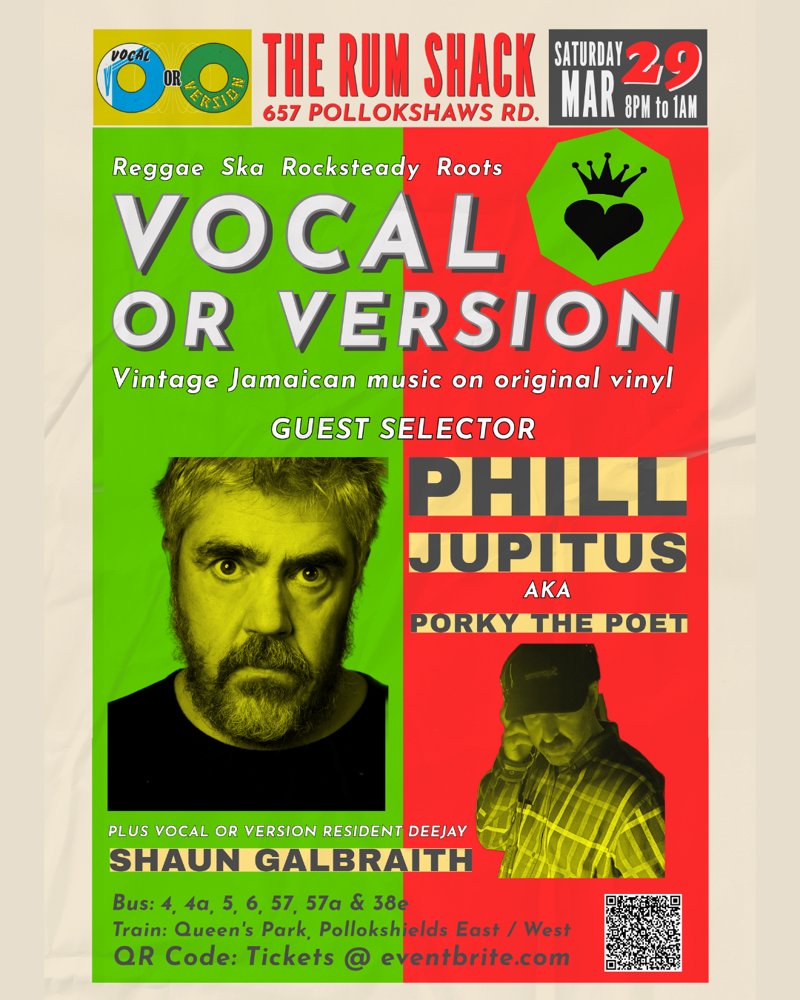 Phill Jupitus, Shaun Galbraith (Vocal or Version)