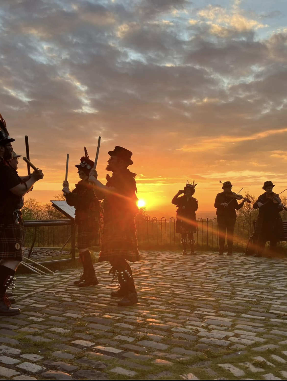 May Day sunrise dance and sing