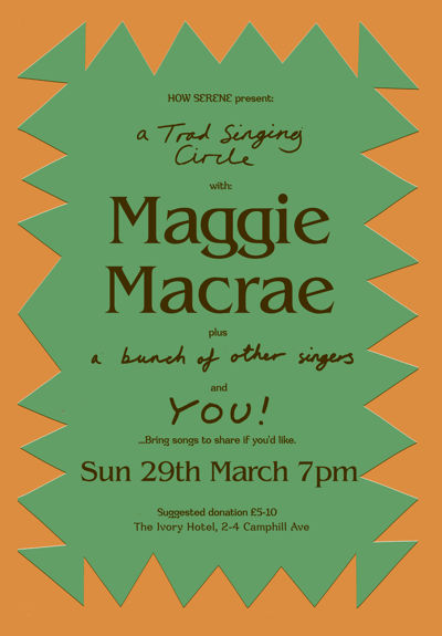 HOW SERENE singing circle with Maggie Macrae