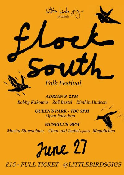 little birds gigs presents Flock South