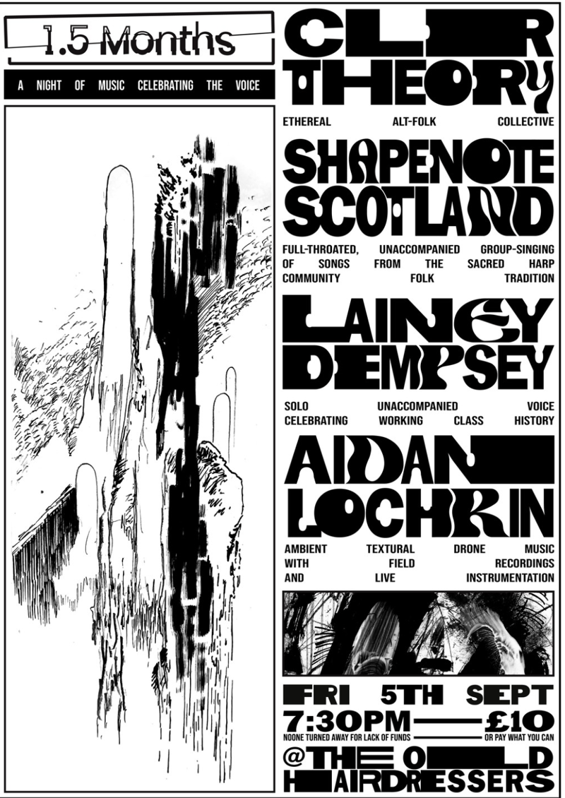 CLR Theory, Shapenote Scotland, Lainey Dempsey, Aidan Lochrin