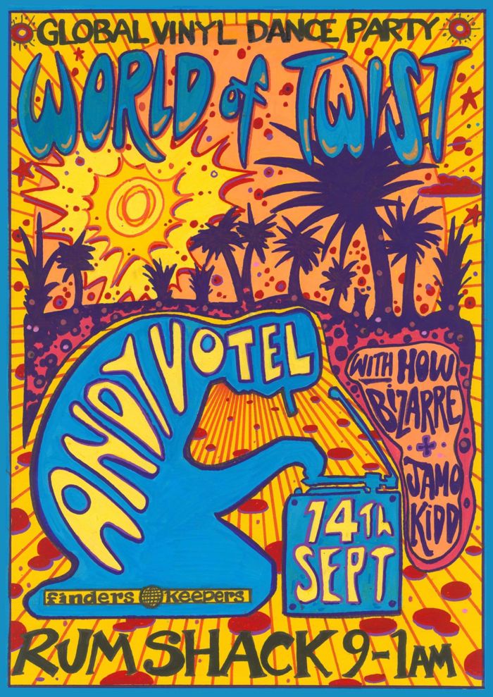World of Twist: Global Grooves with Special Guest Selector: Andy Votel