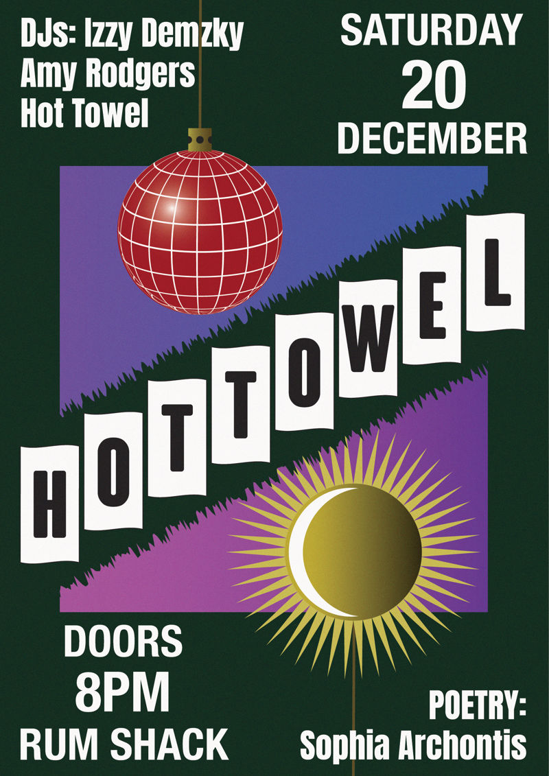 Hot Towel, Izzy Demzsky, Amy Rodgers, Sophia Archontis