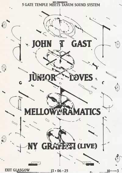 John T. Gast + Junior Loves + Mellowdramatics + NY Graffiti (Live)