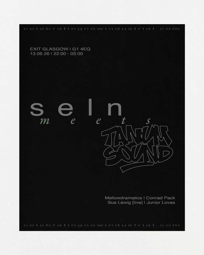 2026-06-13 SELN meets Tanum Sound: Celebrating New Industrial
