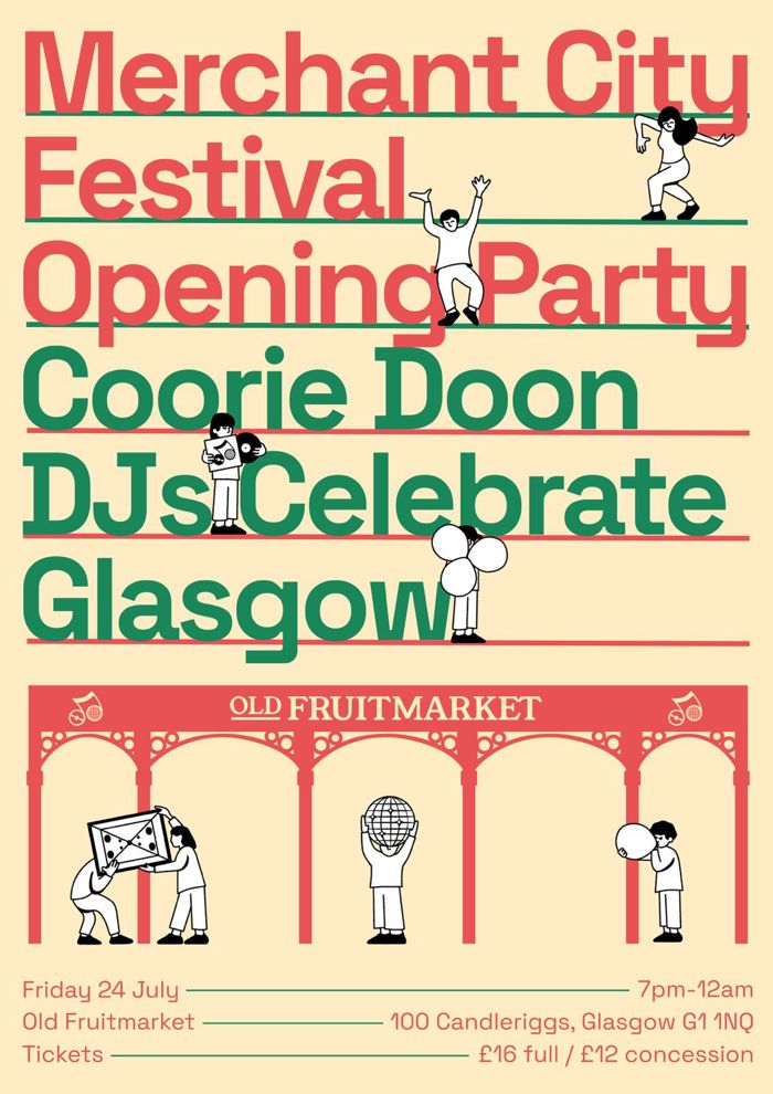 2026-07-24 Merchant City Festival Opening Party w/ Coorie Doon
