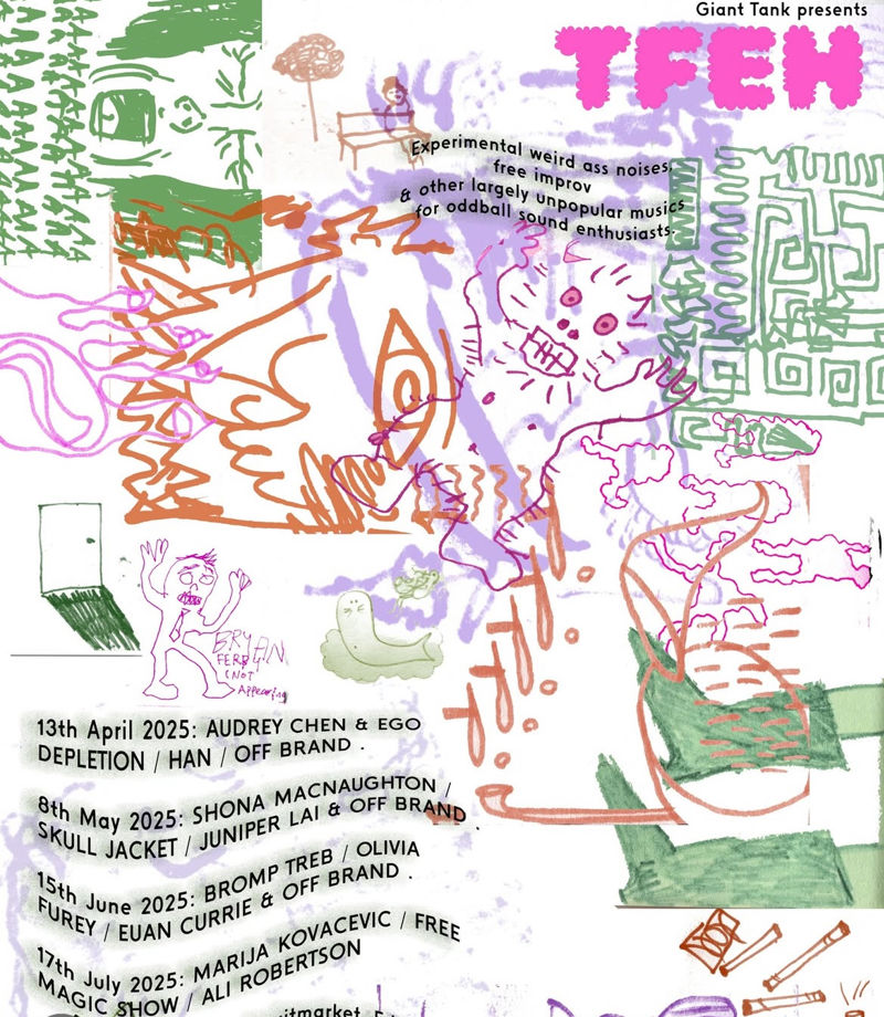 TFEH presents: MARIJA KOVACEVIC / FREE MAGIC SHOW / ALI ROBERTSON