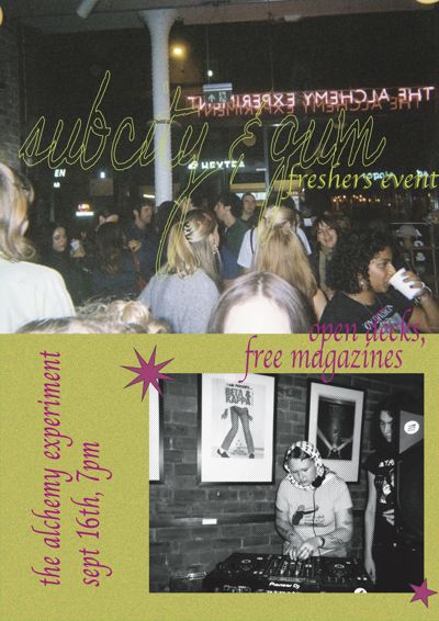 Subcity Radio x GUM Social - free entry!