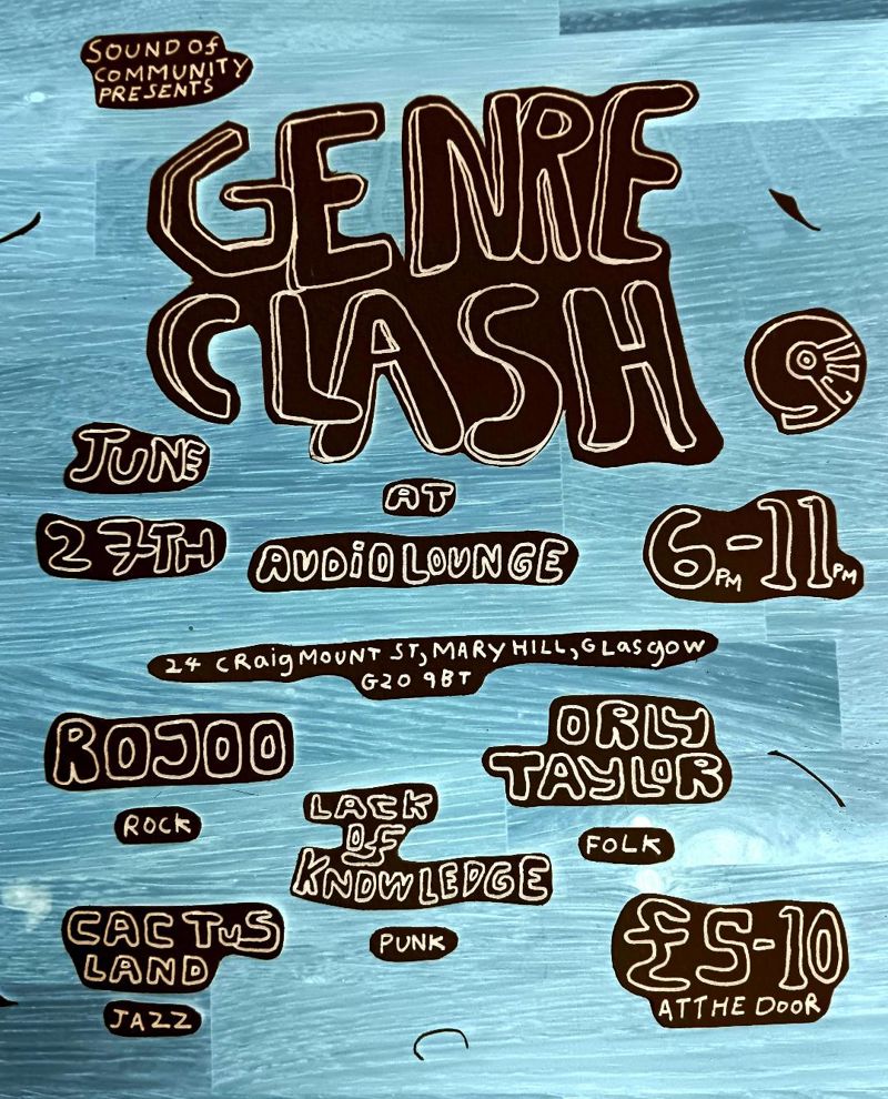 2026-06-27 Genre Clash - Lack of Knowledge, ROJOO, Orly Taylor and Cactus Land