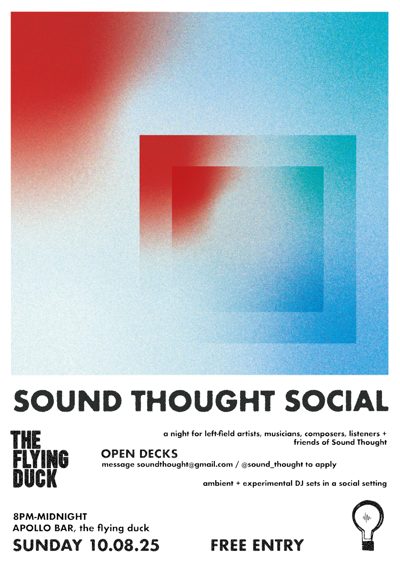 Sound Thought Social - Open Decks!