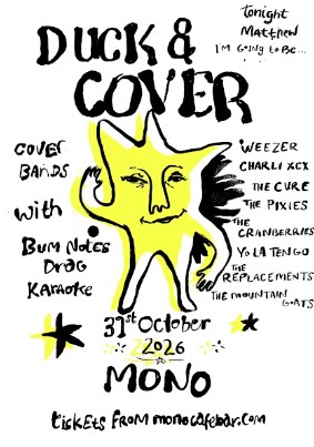 Duck & Cover '26 - Halloween cover bands!