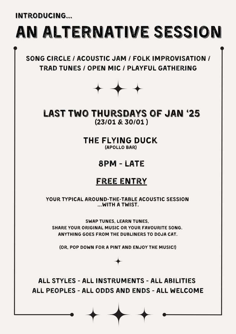 An Alternative Session