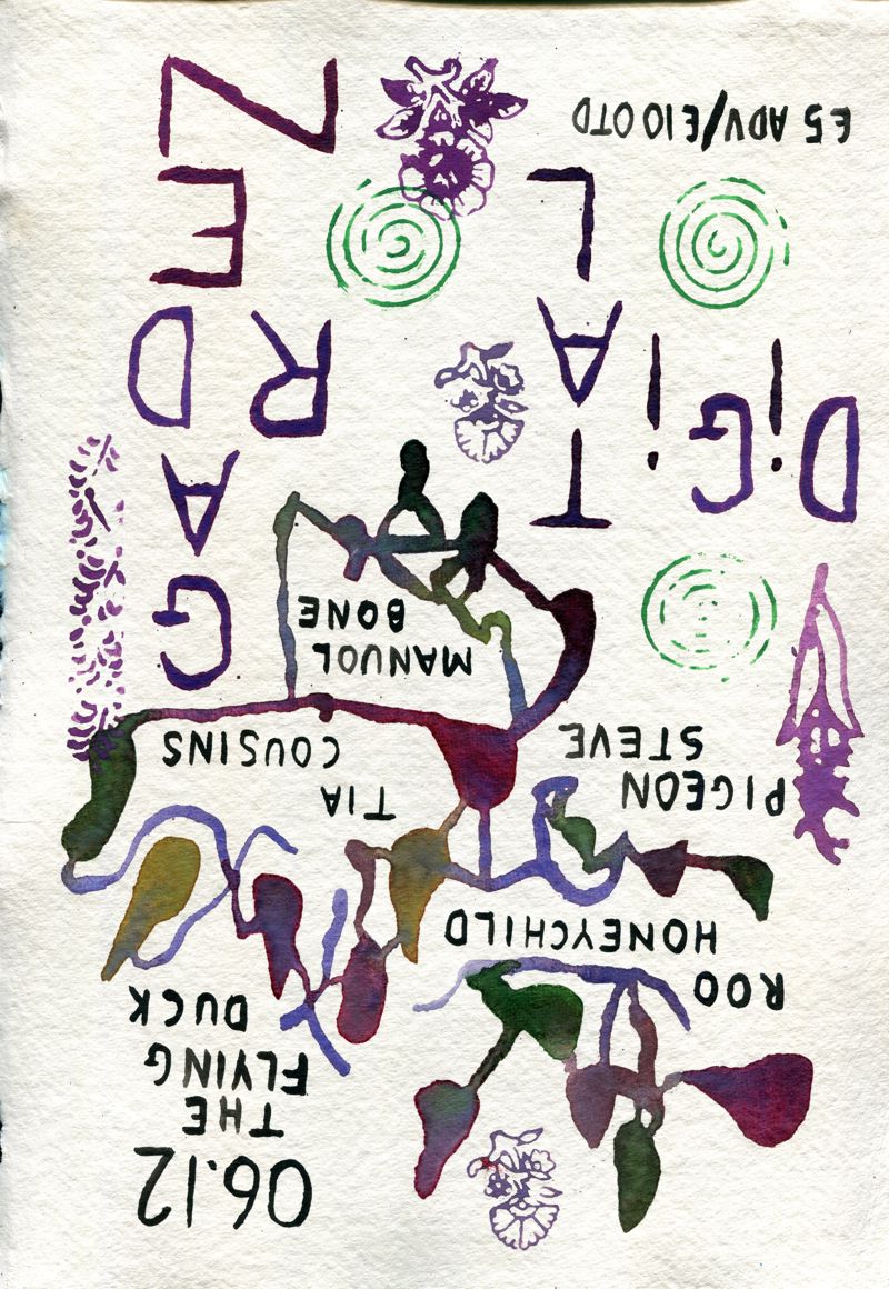 Roo Honeychild, Pigeon Steve, Tia Cousins & Manuol Bone