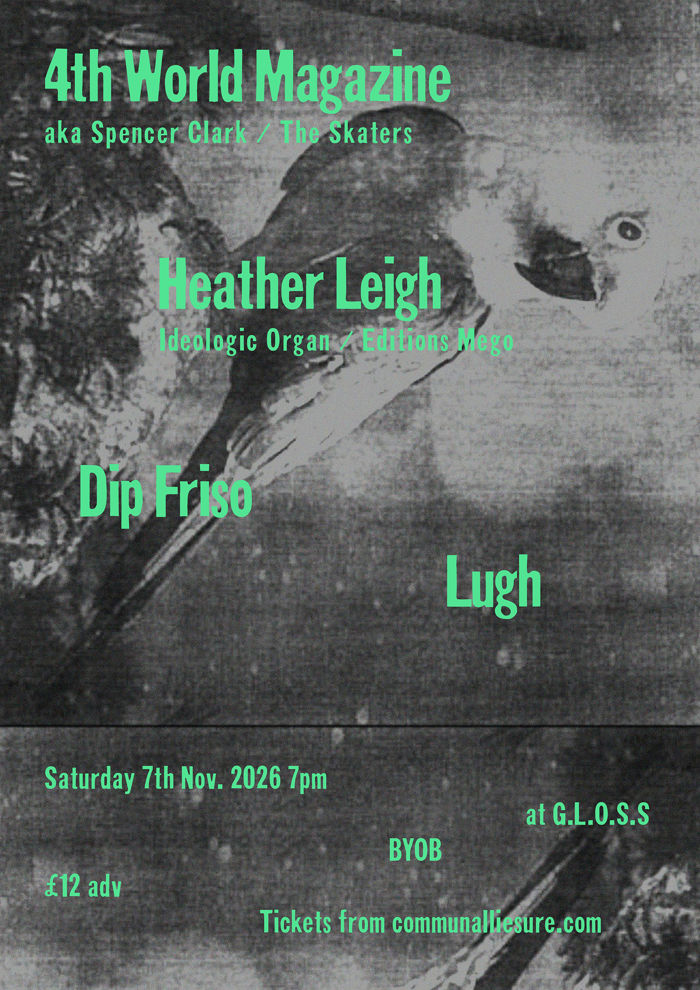 2026-11-07 4th World Magazine (aka Spencer Clark), Heather Leigh, Dip Friso, Lugh