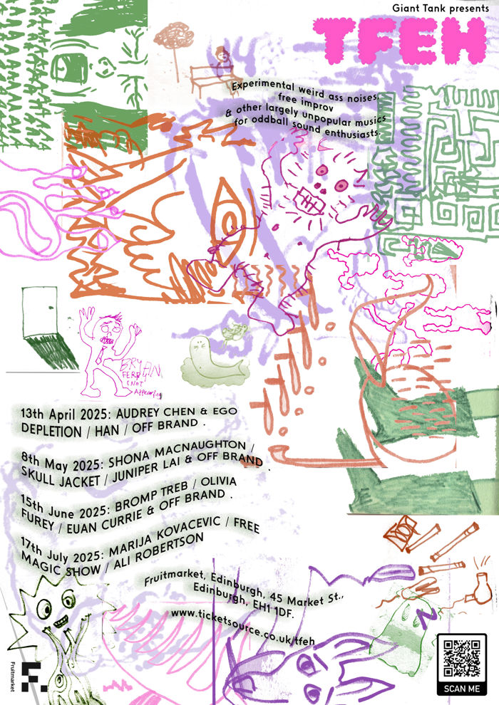 TFEH presents: BROMP TREB / OLIVIA FUREY / EUAN CURRIE & OFF BRAND .