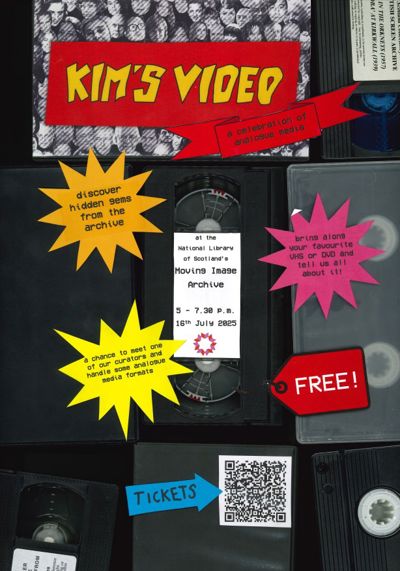 'Kim's Video' screening + analogue media handling session