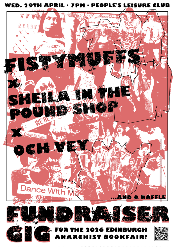 2026-04-29 Edinburgh Anarchist Bookfair - Fundraiser Gig