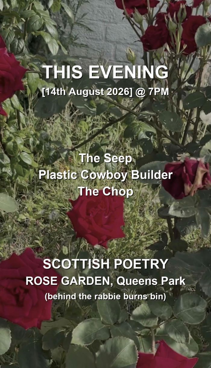 2026-08-14 The Seep, Plastic Cowboy Builder, The Chop
