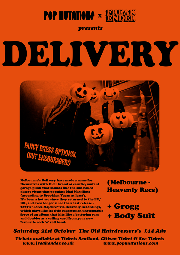 Delivery, Grogg, Body Suit