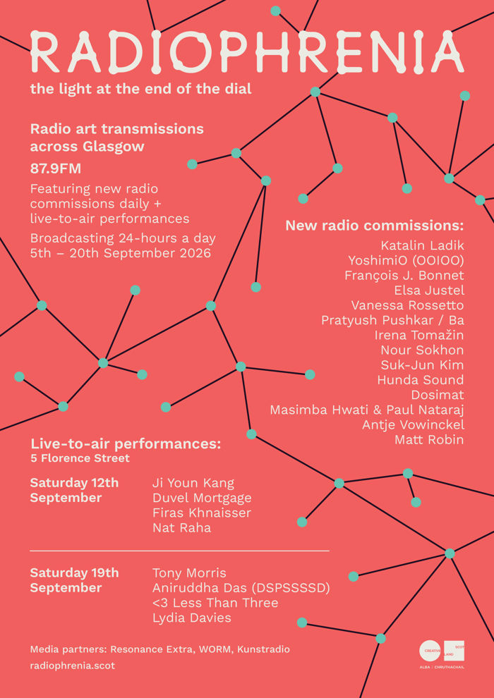 2026-09-19 Radiophrenia Live-to-Air Week 2 with Tony Morris, Aniruddha Das (DSPSSSSD), <3 Less Than Three and Lydia Davies