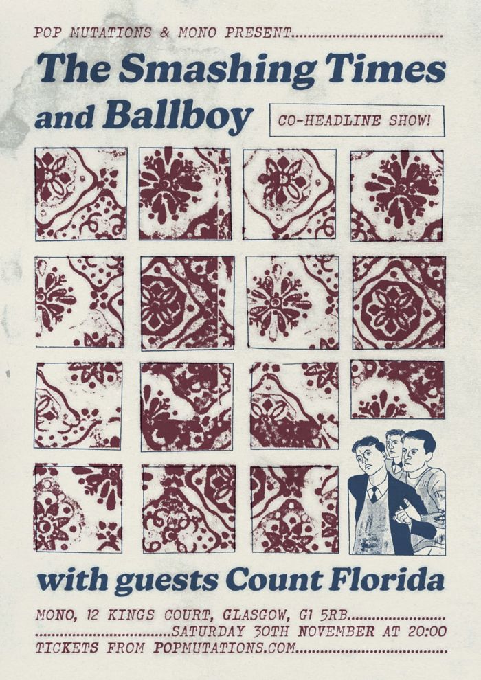 ballboy/ The Smashing Times co-headline & Count Florida
