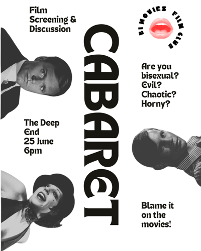 Bi Movies Film Club present Cabaret