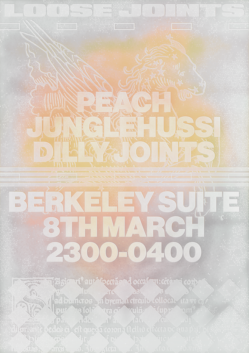Peach, Junglehussi, Dilly Joints