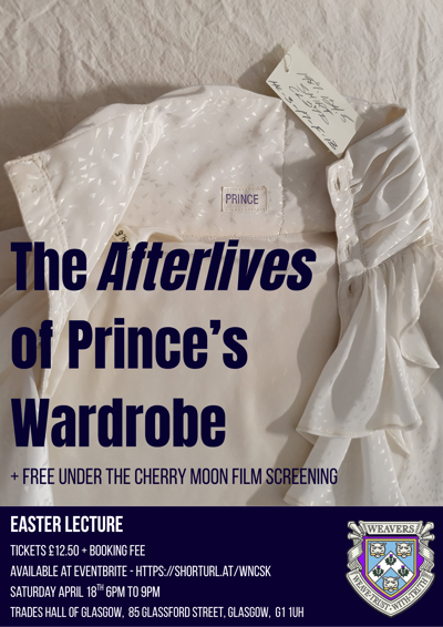 The Afterlives of Prince's Wardrobe - Talk and Free Film Screening 