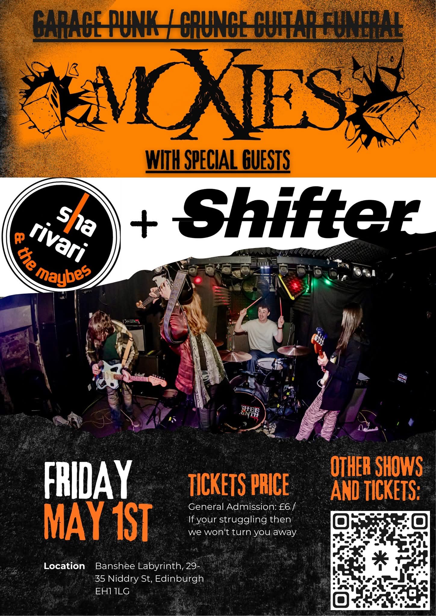 Moxies/Sha Rivari & The Maybes/Shifter