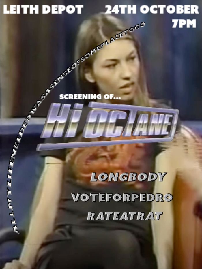 2026-10-24 Hi Octane: voteforpedro, longbody, allmylifeneeded, rateatrat