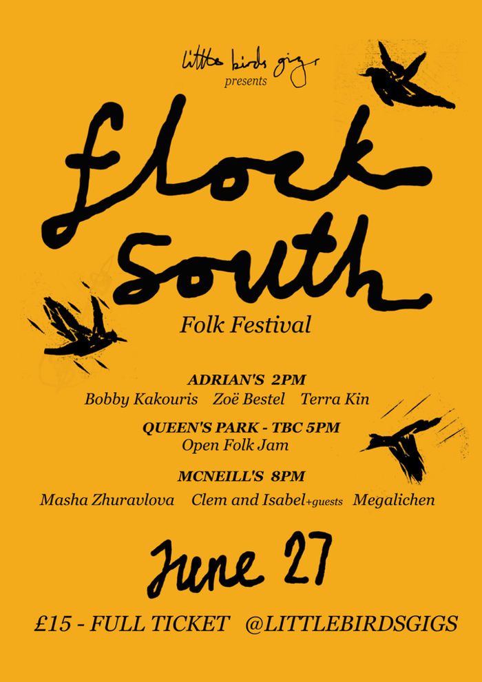 2026-06-27 little birds gigs presents Flock South