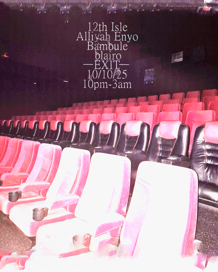 -EXIT- 12th Isle / Alliyah Enyo / Bambule / blairo