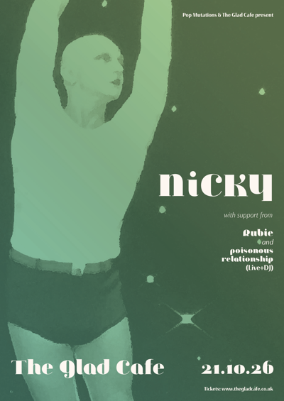 NiCKY + Rubie + posionous relationship (live + DJ)