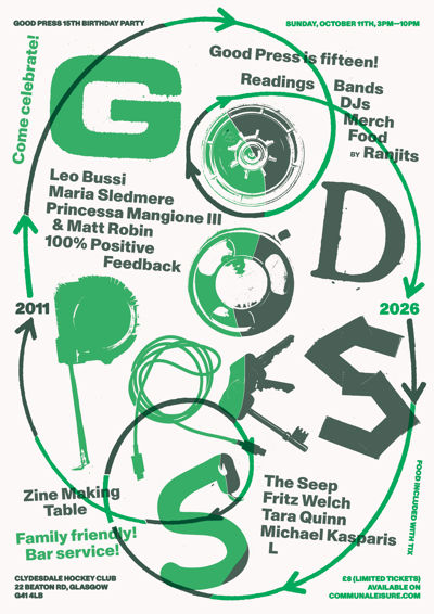 GOOD PRESS IS FIFTEEN!!