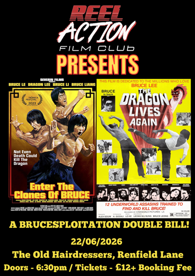Reel Action Film Club Presents: Brucesploitation Double Bill